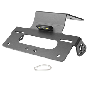 Waximoto Compatible con <span class=keywords><strong>CFmoto</strong></span> 650NK NKS <span class=keywords><strong>400NK</strong></span> NKS, Soporte de Matrícula de Aluminio, Eliminador de Guardabarros, Guardabarros Trasero, Garantía de 12 Meses - Product Image 1