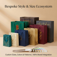 Sacs en papier imprimés de magasin de marque chaussures personnalisées avec votre propre logo sacs en papier à provisions en carton sacs cadeaux pour petites entreprises