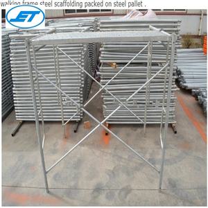 Échafaudage métallique à cadre d'échelle pour la maçonnerie et la construction - Product Image 5