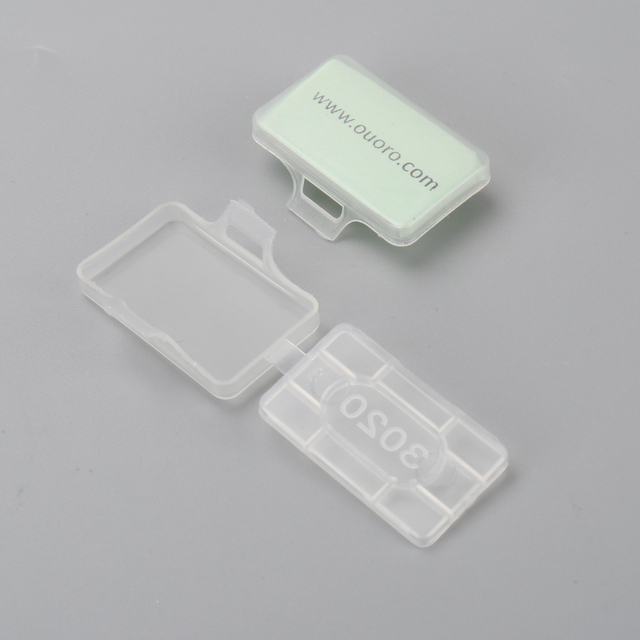 OUORO Professional Factory 3020 Cable Tag Marker PP Waterproof Natural Color Wire Marker Plastic Box ROHS Wiring Accessories