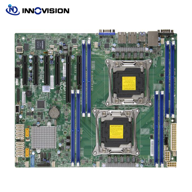 Dual Intel Xeon E5-2600 V4 E5-2600 V3 Server Motherboard X10DRL-i for Supermirco