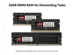 TXRUI DDR5 32GB 6000MHz Desktop <b>RAM</b> XMP memory module High-speed DDR5 <b>RAM</b> for PC Overclocking desktop memory 32GB in stock - Product Image 6