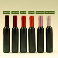 En stock: Material de embalaje de plástico para tubos de lápiz labial cosmético, estilo coreano, DIY, mini botella de vino original, 5ml