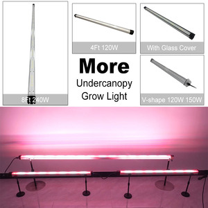 Lampu tumbuh terang dua sisi bentuk V 120W 150W Samsung spektrum penuh di bawah kanopi Led cahaya tumbuh 240 derajat sudut 270 - Product Image 6