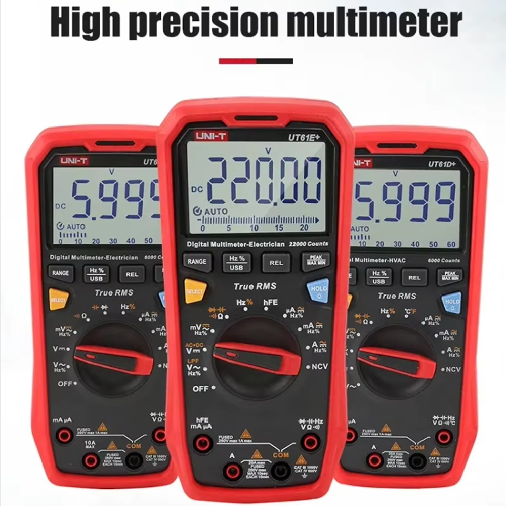 Digital-Multimeter – Strommesser, Voltmeter & Produktbild-Vorschau 3
