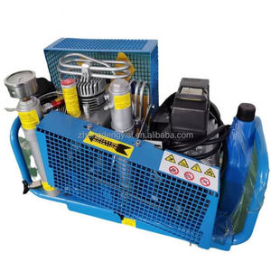 High Quality 100L Gasoline Power Manual Stop Reciprocating Diving <b>Air</b> <b>Compressor</b> Four-Cylinder 4500psi <b>Portable</b> and Lubricated - Product Image 1