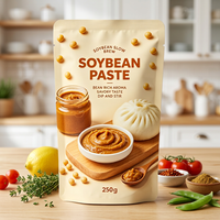Sachet Doypack de qualité alimentaire UE, anti-UV et résistant à l'humidité, pour emballage personnalisé de sauce au piment à finition mate