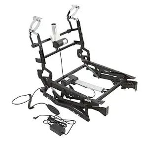 Canapé motorisé à roulettes, pièces de cadre métallique pliant, canapé paresseux, fauteuil électrique inclinable, mécanisme de chaise