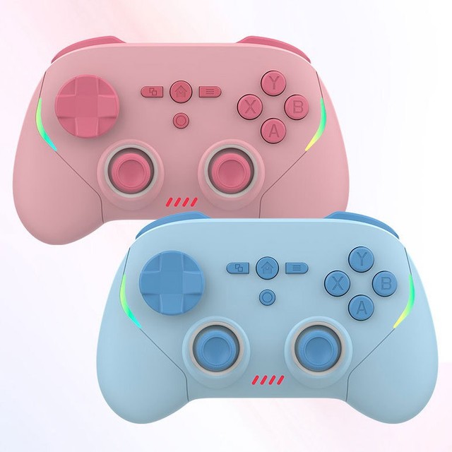 New Wireless Game Controller for PC/NS/Android/ with Hall Trigger Motion-Sensing Vibration Feedback Gamepad for Switch