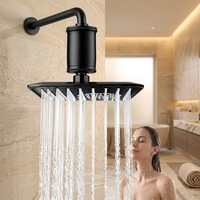 Filtre de douche en alliage de titane et d'aluminium pour soins de la peau, élimine le chlore et le plomb, réduit les éruptions d'acné, zéro plastique, écologique, pour la maison