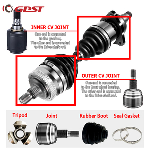 Pièces détachées automobiles GDST, arbre de transmission avant, joint homocinétique intérieur et extérieur pour Toyota, Nissan, Honda, Hyundai, Ford, Volvo, Kia, Mazda - Product Image 3