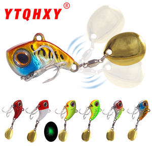 Appât de pêche en métal Vibra Lure, 0.022kg, avec feuilles tournantes, pour poissons d'eau douce, appâts de fond pour la pêche en mer, XY-540 - Product Image 4