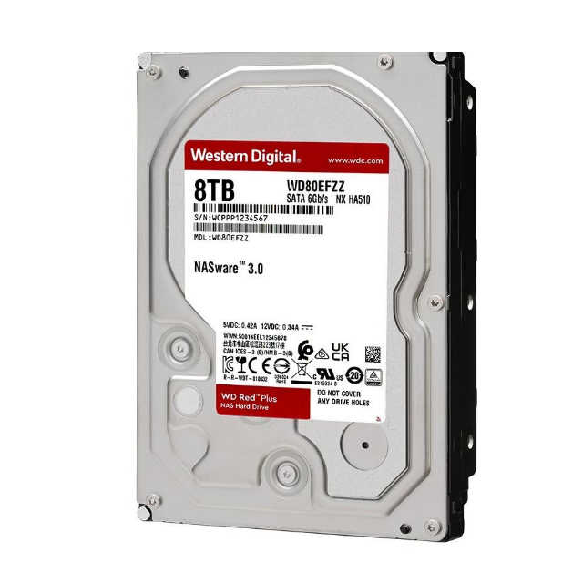 Plus Nas Hdd Wd101purp Wd101EFBX WD100PURX J9F47A 10TB 3.5  