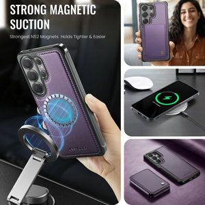 CaseMe Card Back Cover for <strong>Samsung</strong> S26 <strong>Ultra</strong> S25 S24 S23 S22 <strong>S21</strong> <strong>New</strong> Arrivals Fast Charging Wallet Cover Case - Product Image 5