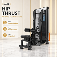 Machine de musculation professionnelle à câble sélectionnable pour exercices de fessiers debout, idéale pour les salles de sport