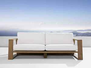 Nuevo Diseño Moderno de Muebles de Jardín de Lujo en Madera de Teca, Conjunto de Sofás para Exteriores - Product Image 4