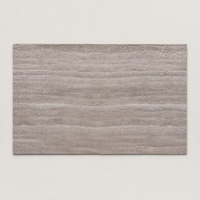 Revêtement mural extérieur et intérieur en pierre de quartz souple texturée gris agate, style MCM classique moderne, imperméable et ignifuge