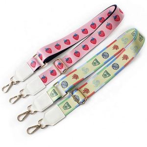 High Quality Leather Accessories for Shoulder <b>Replacement</b> Purse Embroidered Wide Belt Custom <b>Bag</b> <b>Strap</b> - Product Image 3