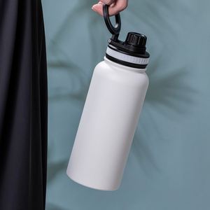 304 Stainless Steel Vacuum Thermal Flask Cold Resistant 6-12 Hours Outdoor <b>Large</b>-Capacity Sports Portable Cup Seal <b>Gift</b> <b>Box</b> - Product Image 2