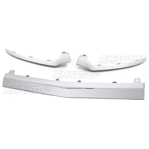 Nouvelle moulure chromée argentée pour pare-chocs avant inférieur de voiture, compatible Mercedes-Benz W205 C300 C400 C63 AMG - Product Image 3