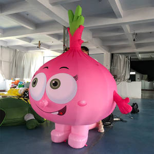 Qualité personnalisée Pvc gonflable <span class=keywords><strong>Fraise</strong></span> Ballon de fruits pour la publicité - Product Image 3