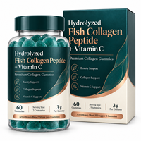 Gummies de Collagène Marin avec Vitamine C, Biotine, Acide Hyaluronique et Extrait de Grenade – Complément de Beauté en Gros