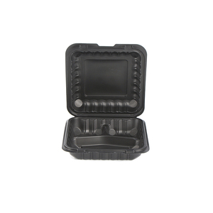 Biểu tượng tùy chỉnh huyệt takeout hộp thực phẩm mfpp khoáng đầy nhựa vỏ sò Togo container với nắp - Product Image 2