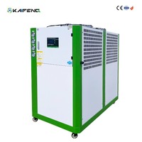 KAIFENG 10hp Pendingin Air Berpendingin Udara Unit Pendingin Air Industri Sistem Pendingin Air dengan Penukar Panas untuk Industri