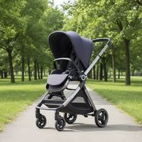 Promotion : Poussette de luxe Baypie, système de voyage 4 roues, pliable, cadre en polyester, haute qualité, personnalisable, chariot de marque