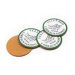 Personalised <b>Table</b> Custom Printing Logo Coffee Tea Beer Mug Cup Sublimation Cork Coaster <b>Car</b> MDF Wooden Coasters for Drinks - Product Image 5