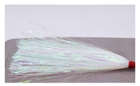 Mylar Flash Teaser Tail Flounder Rigs pour la pêche en eau salée Appâts artificiels Outil de pêche à la mouche Accessoire pour la pêche sur la plage