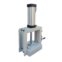 Nouvelle presse semi-automatique de style mini, pression de 100 kgf, puissance de 800 W, fonctionne avec un compresseur d'air, zone de travail de 200x200x200 mm