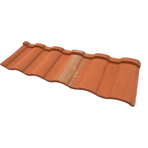Tejas Metálicas Modernas con Recubrimiento de Piedra Ondulada, Ligeras, Duraderas, Resistentes al Calor, al Fuego y a la Intemperie, para Hoteles y Almacenes - Product Image 2