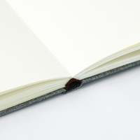 Agenda quotidien non daté A5 avec couverture en tissu imprimé, carnet écologique, journal personnel
