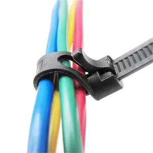Supplier Reusable Cable Tie Adjustable Reusable Multi Size Hook N Loop Cable Cord Ties