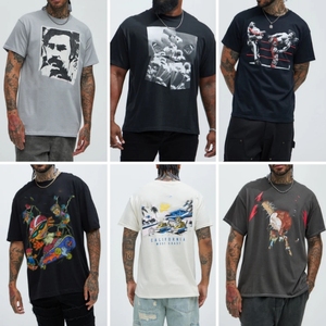 Liquidación de Fábrica: Camisetas de Manga Corta y Larga con Cuello Redondo <span class=keywords><strong>para</strong></span> Hombre y <span class=keywords><strong>Mujer</strong></span>, Tallas Grandes, Camisetas Blancas al por Mayor - Product Image 4