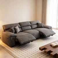 Canapé inclinable électrique VOXHOME, style nordique minimaliste, pour salon, meubles modulaires, tissu résistant aux griffures de chat