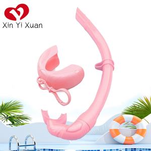 Model SNK500 <b>Tube</b> Clip Portable Soft Foldable Roll Hard Shell Adult <b>Silicone</b> Swimming Snorkeling Wet Breathing <b>Tube</b> Shenzhen - Product Image 4