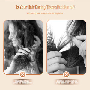 Snukia น้ำมันทีทรีเบสน้ำหนักเบาครีมบำรุงผมซ่อมแซมผมเสีย - Product Image 4