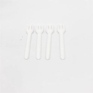 Phân hủy sinh học dĩa dùng một lần thiết lập dao kéo bán buôn giấy muỗng nĩa dao - Product Image 4