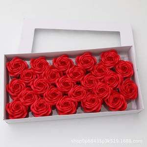 Flores de Jabón Aromatizadas con Aroma a Rosa Simulada de Cinco Capas, Portátiles, Lavables a Mano, en Caja de Regalo para Venta al por Mayor por Fabricantes - Product Image 5