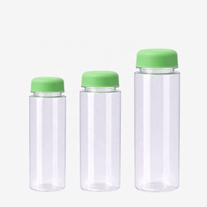 Botella Personalizada Promocional Irrompible, Botella de Agua de Plástico con Correa, Libre de BPA, 350 ml, 500 ml, Transparente - Product Image 6
