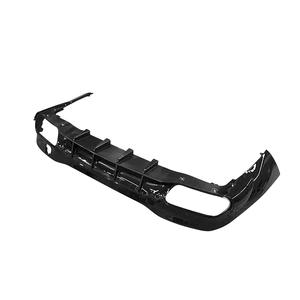 Diffuseur arrière en fibre de carbone noire de haute qualité, style BS, pour Mercedes Benz AMG GT63 - Product Image 2