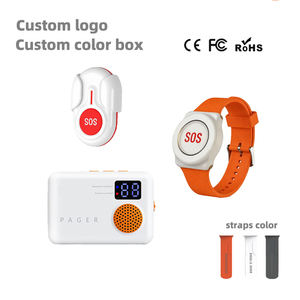 Daytech - Localizador Inalámbrico para Cuidadores en el Hogar, Alarma Personal para Pacientes, Dispositivo de Recordatorio con Pantalla LED, Botón de Emergencia SOS para Muñeca - Product Image 1