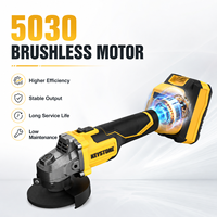 Moteur sans balais 5030, roue de 115/125 mm, filetage M10/M14, outil de meulage électrique, meuleuse d'angle sans fil 20 V CC