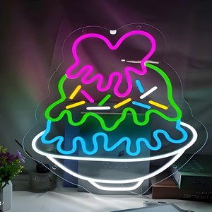 Dropshipping Miễn phí thiết kế tùy chỉnh <span class=keywords><strong>Led</strong></span> Neon Ánh sáng biểu tượng dấu hiệu cho phòng ngủ sinh nhật đảng nhà - Product Image 6