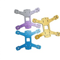 Plaque en fibre de carbone 3K Modèle 017 pour kit d'assemblage de châssis de drone et modèles RC - Plaque de support usinée CNC - Vente en gros Chine
