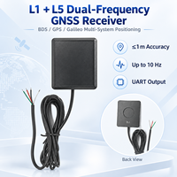 Récepteur GNSS externe double fréquence L1 L5 BDS GPS Galileo Précision 1m 10Hz UART Câble personnalisé 3m