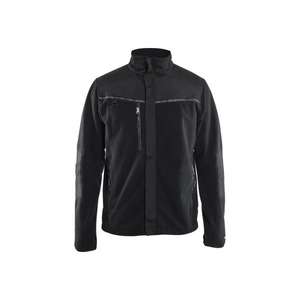 BLAKLADER - 495525249900XS Veste polaire coupe-vent Noir-EAN 7330509485361 VESTES DE TRAVAIL TOUTES SAISONS VESTES SOFTSHELL - Product Image 1