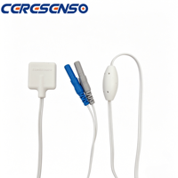 Capteur d'effort respiratoire sans ceinture CERESENSO pour nourrissons, capteur d'effort respiratoire pour la surveillance de l'apnée du sommeil (PSG), connecteur DIN de sécurité